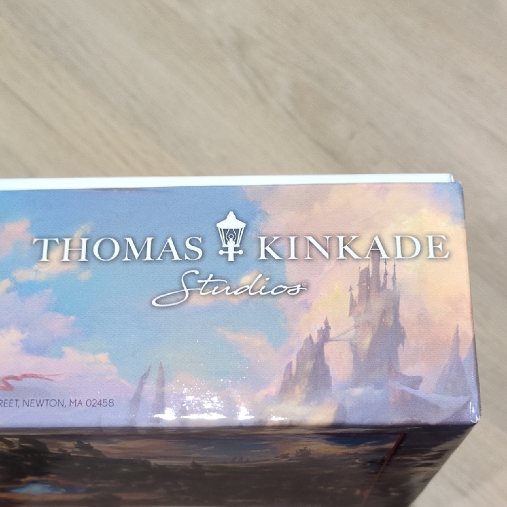 Disney Thomas Kinkade Studios 4-Pack Puzzle Set - Blue, Purple, Pink, Green - Picture 10 of 13